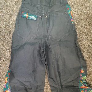 **RARE MOM AND ME** 1990 Y2K Rave Pants - JNCO Caffeine Buggirl GaitLA UFO